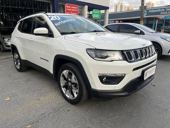 JEEP COMPASS 2.0 16V FLEX LONGITUDE AUTOMÁTICO JEEP COMPASS 2.0 16V FLEX LONGITUDE AUTOMÁTICO